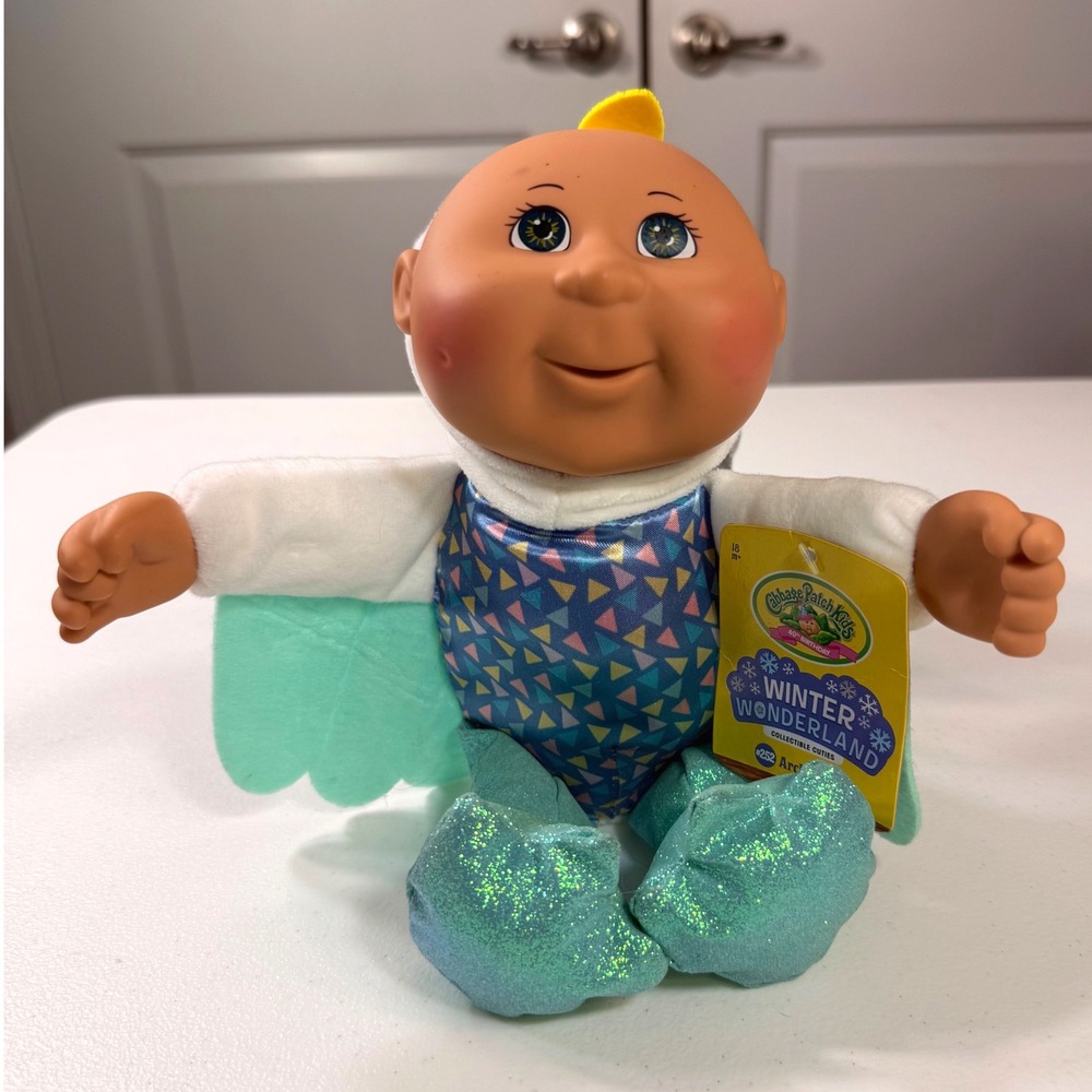 Cabbage Patch Kids Winter Wonderland Archana Owl #252 Plush Doll 9"